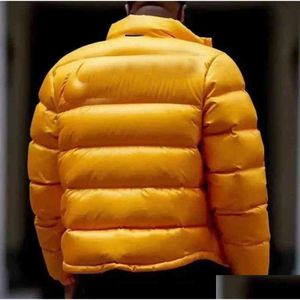 Men's Down Parkas Winter Yellow Jacket Mens Nocta Designer Coat Back Big Pan engrosado Hombres y mujeres Moda Cálido 628Ess Drop de Dhzwj