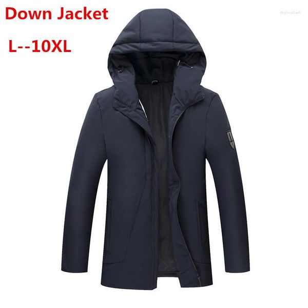 Men's Down plus 10xl 8xl 6xl 5x 90% de veste épaisse du canard blanc en manteau de neige parkas masculine de marque chaude masculine