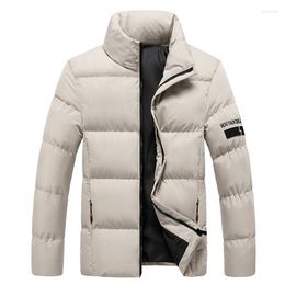 Heren down varsanol winter heren jas parkas jas 2023 heren vaste jassen kleding warm dik zwart casual bovenkleding kleding 5xl