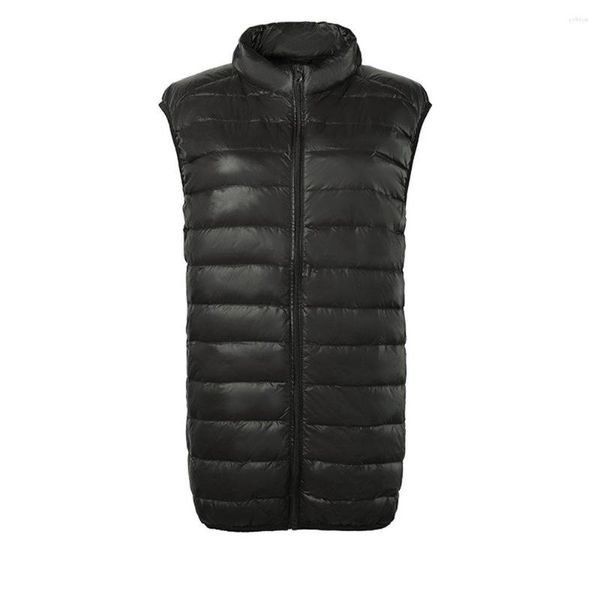 Chaqueta de bombardero de otoño e invierno con relleno de pato blanco para hombre, abrigos cálidos informales, abrigos de Canadá de talla grande 3XL para hombre