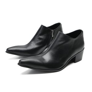 Robe masculine pour les chaussures de travail de bureau de carrière réelles hommes oxford cuir zapatos hombre de vestir formel 1061 mal