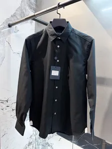 Chemise habillée pour hommes coupe ajustée col flexible Stretch pinte marque vêtements hommes chemises habillées à manches longues Style Hip Hop qualité couverture en coton noir blanc 16188