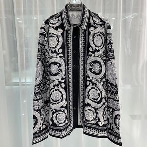 Camisas de vestir para hombres 2023 Ropa para hombres Harajuku Traje social Collar Abrigos de moda Manga larga Camisa de calle hawaiana Camisas de hombre 230826