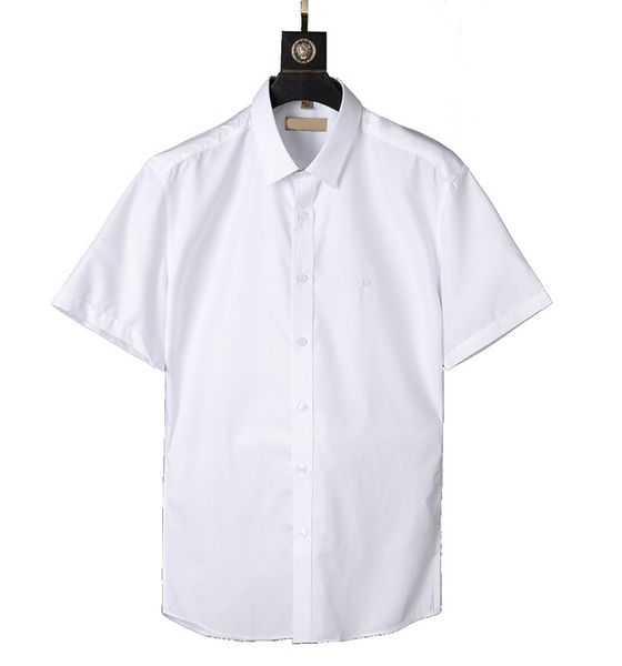 Camisas de vestir para hombres bberry 4 estilos Camisas para hombre Hawaii Carta Impresión Camisa de diseñador Slim Fit Hombres Moda Manga larga Ropa masculina informal M-3XL # 27