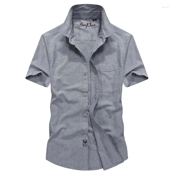Camisas de vestir para hombres Camisa con botones Hombres de manga corta Hombre personalizado para hombre Diseñador de lujo Marca Sudaderas con capucha de lino Sudaderas