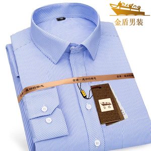 Chemises habillées pour hommes chemise d'affaires ample à rayures à manches longues pour hommes 230628