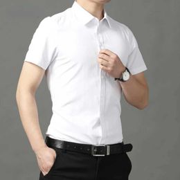 Chemises de robe masculine Nouvelles chemises à mormes à couches Slim Slim Fit Shirts hommes classiques Hipster Hipster Détendez-vous Luxe Formal Shirt Plus taille 5xl D240507