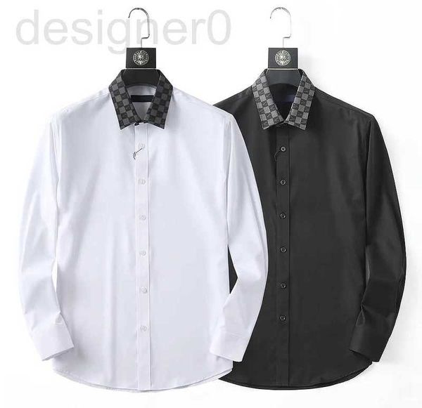 Chemises habillées pour hommes populaires 2021 chemises pour hommes de créateurs de luxe mode décontractée affaires social et chemise de cocktail marque printemps automne minceur le plus M-3XL # 05 TOQQ