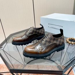 Diseñador de zapatos de vestir para hombres Damier Zapatos de conducción casuales HOCKENHEIM MOCCASIN Suela exterior de goma Mocasines sin cordones para hombre Tamaño 6.5-12 1.9 16
