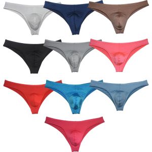 Ropa interior elástica brillante para hombre con diseño de levantamiento de glúteos, perfecta para fiestas de verano en la playa, calzoncillos luminosos sexys