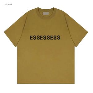 Hommes Essent T-shirt Designer Luxe T-shirts Mode Essent Chemises Femmes Manches Courtes Essen Vêtements Essentialls 1246