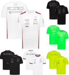 T-shirt masculin F1 Racing Team, 2022 2023 Saison, maillot à manches courtes respirant, Polo décontracté