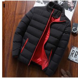 Männer Herbst Winter Mäntel Mode Gepolsterte Jacke Für Männer Mantel Warme Kleidung männer Parka Plus Größe M-6XL 240112