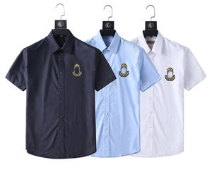 Chemises décontractées de mode pour hommes chemises commerciales t-shirts Polos Pullover haut de gamme Homme à manches courtes T-shirts Lettre de mode Fashion Femmes Mens Tops Spring Summer Clothing T8