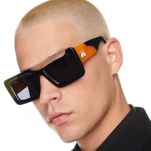 Lunettes de soleil de créateurs à panneaux multicolores pour hommes Mode pour femmes Vacances Voyage Plein cadre Lumière polarisée UV380 Étanche 6 couleurs Lunettes de soleil