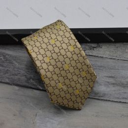 Marques hommes cravate formelle robe affaires 100% soie cravates mariage mode impression cravate boîte-cadeau
