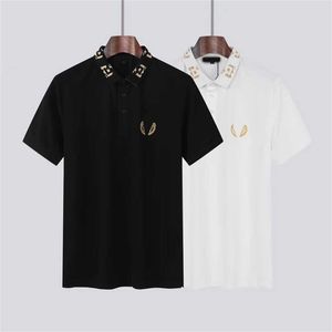 Menmode Polo Shirt Luxe Italiaanse heren T-shirts Korte mouw mode casual heren zomer t-shirt verschillende kleuren beschikbaar SIZ666