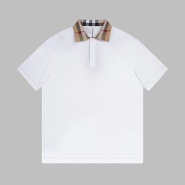 Polo de mode pour hommes T-shirt de luxe pour hommes T-shirt d'été décontracté à manches courtes pour hommes disponible en plusieurs couleurs Taille UK S-XL