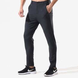 Herenmode Hardlopen Fitness Sport Vrijetijdsbroek Werk Gym Stadsbroek Heren Slanke rechte legging Effen kleurbroek