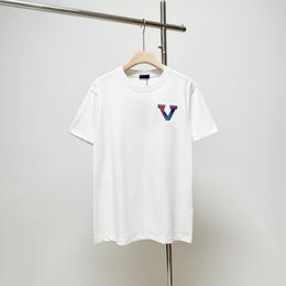 T-shirt d'été de mode masculine T-shirt de luxe T-shirt alphabet décontracté t-shirt de rue masculine