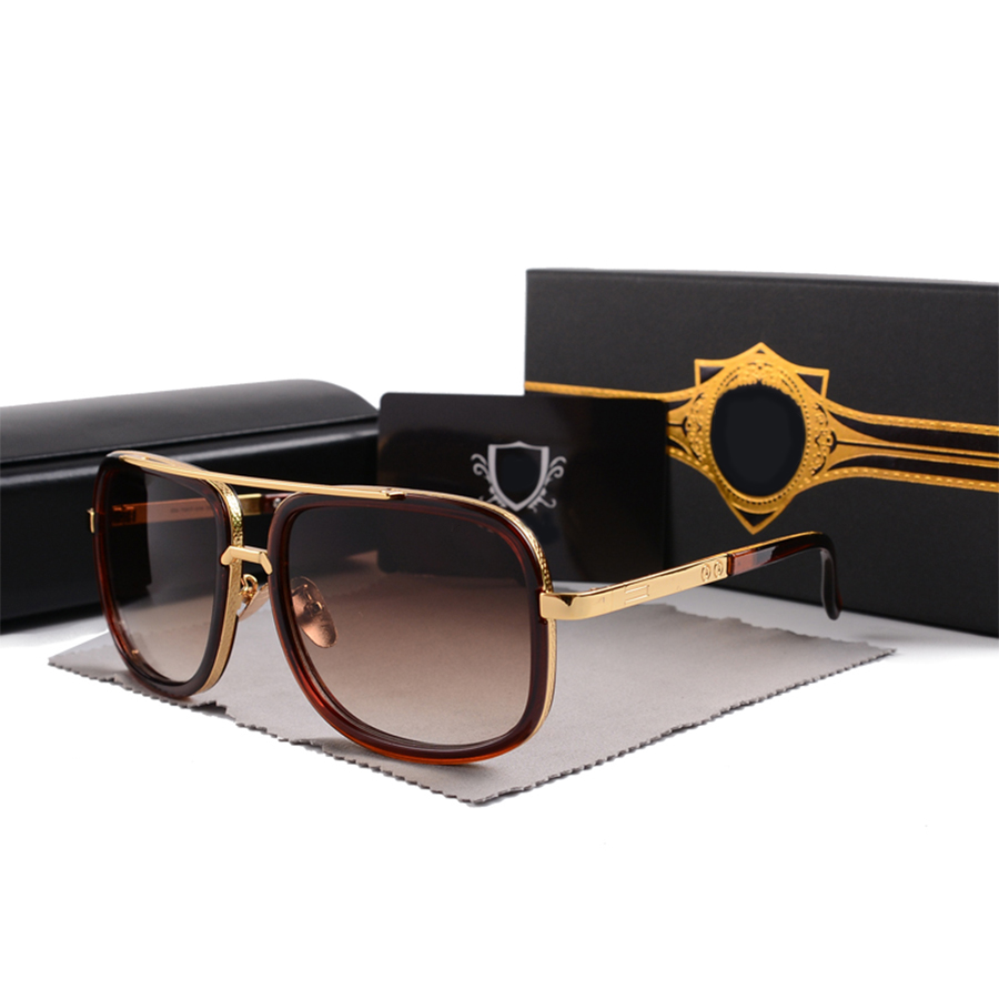 Männer Mode Sonnenbrille Outdoor Sunchade Designer Sonnenbrillen Retro Classic Sungbrasse für Frauen 3 Farben