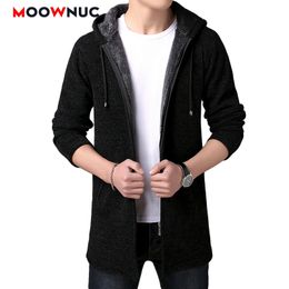 Heren Fashion Sweaters Dikke Jassen Casual Cardigan Lange Mouwen Solid Slim Classic Houd Warm Mannelijke Lente Herfst Moowuc 201022