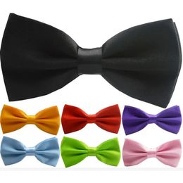 Fashion Tuxedo Classic Solid Color Butterfly Wedoenfeest Heren voor heren