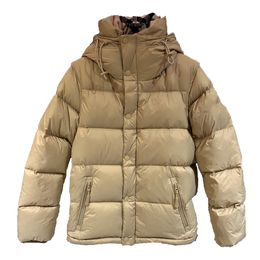 Modieuze donsjas voor heren, parka, herenjas, luxe kwaliteit buiten, winterwarmte, klassieke stijl, paarsportjas, kdj