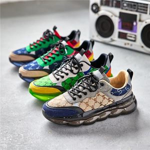Designer de combat masculin Nouveau Tokugawa Station de couleurs chaussures à talon plat à talon rond basse zapatillas hombre 856 502