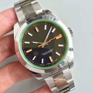 Volledig automatisch horloge voor heren, AAA -kwaliteit, 40 mm, 316 roestvrij staal, saffierglas, vouwende gesp, star mode -zakelijke keuze