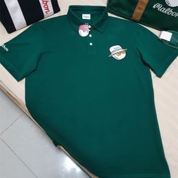 T-shirt à manches à manches courtes de golf de golf pour hommes