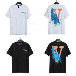 Mannen goede T-shirts Merk t-shirt Trendy v Lone High Street Hip Hop Trend Nieuwe 999 Grote Gedrukt Losse mannen vrouwen T289B