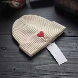 Gorro de hombre Amis Paris Gorro de punto de diseño de invierno de alta calidad para mujer Amis Hat Gorro de moda Gorro tejido cálido para hombre para regalos de cumpleañosRegalo de cumpleaños Amis 3267