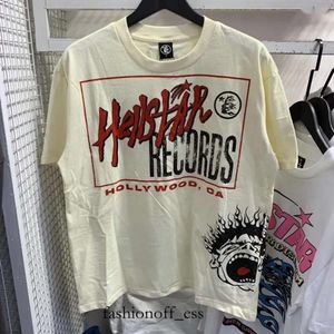 Heren Hellstar Shirt 2023Ss Hellstar Studios Records T-shirt met korte mouwen Y2k Shirt Oversize 178 180