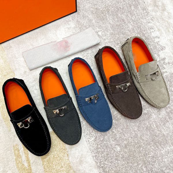 Chaussures habillées haut de gamme pour hommes style de bureau chaussures pour hommes créateur de mode en cuir à la main chaussures pour hommes d'affaires 13 modèles chaussures de sport de couleur unie.