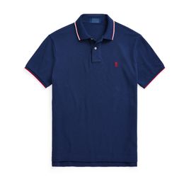 T-shirt de marque de polos haut de gamme masculin, chemise de golf pour hommes, chemise tricotée à manches courtes à manches courtes à manches courtes, taille asiatique pour hommes