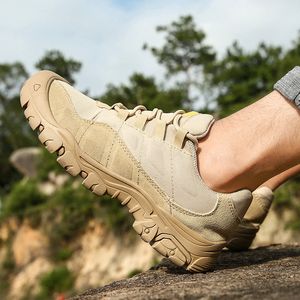 Chaussures de sport basses pour hommes, randonnée, Cross-country, extérieur, grande taille, résistantes à l'usure, antidérapantes, GAI 003