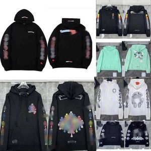 Sweat à capuche pour hommes Bapes Mens Winter Heart Ch Manches longues Spider Hoody Hommes Femme Hip Hop Hearts Rzwu