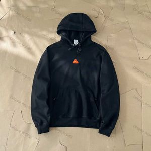 Sudadera con capucha para hombre, versión correcta de la marca Acg Small Foot Binding, sudaderas deportivas informales holgadas, estilo Ins, versátil y moderno Yt3