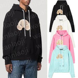 Sweat à capuche pour hommes Sweats à capuche Sweatshirts Homme Femmes Pull à capuche Top Palmangels Mode féminine Ours Palmes Angels Imprimer Streetwear T-shirt Taille M-2XL