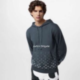 Sweat À Capuche Pour Hommes Pull À Capuche Designer Pull Pour Hommes Pur Coton Col Rond À Capuche Mode Lettre Impression Pull Tricoté À Manches Longues Dégradé Pour Hommes