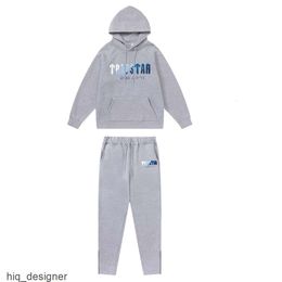 Moletom com capuz masculino Trapstar Tracksuit Designer Bordado Carta Luxo Preto Branco Cinza Arco-íris Cor Verão Esportes Moda Algodão Cordão Top Manga Curta Tamanho S-XL''gg''H4UV