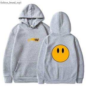 Sweat à capuche masculin Souley Draw Draw Hoodie Face Letters Print Sweetshirt Femme Tshirt Quality Coton Trend Long Manche Draw Draw Sweat High Street Casuald Hooded 4276