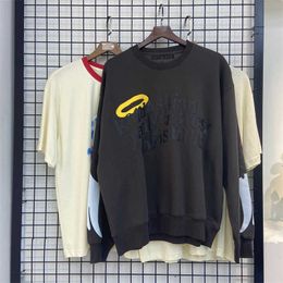 Sweats à capuche pour hommes 2022 New Vintage Pull imprimé manteau tendance hip hop lâche