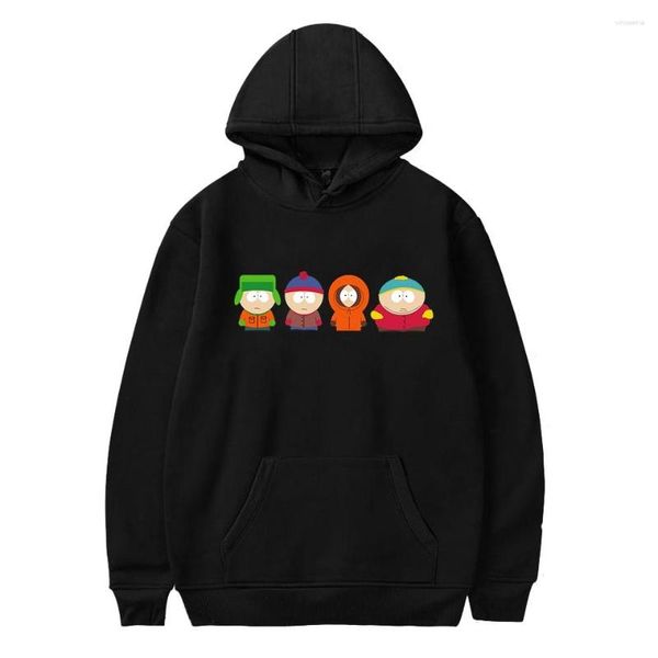 Sudaderas con capucha para Hombre, sudaderas de Anime s-Southes Park, Sudadera con capucha estampada de dibujos animados de Humor Vintage para Hombre, jersey para primavera y otoño 2023