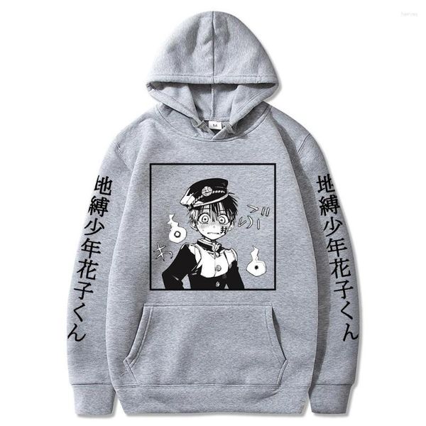 Sudaderas con capucha de Anime para hombre y mujer, suéter Hanako-kun Hanako Kun con baño de Anime, sudadera de manga larga Harajuku, 2023