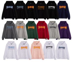 Diseñador de los hombres sudaderas con capucha 2024 tendencia llama impresión sudadera con capucha otoño casual jogging polar sudadera hip-hop calle hombres y mujeres pareja tops