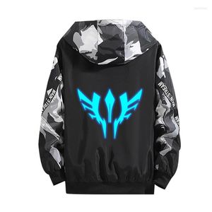 Heren Hoodies 2023 Fgo Fate Grand Order Cosplay Hoodie Rol Sabre Altria Command Spell Print Zipper Hooded Coat Anime Dunne jas