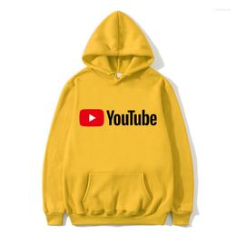 Heren Hoodies 2023 Hoodie Hip Hop YouTube Fashion Gedrukte katoen van hoge kwaliteit Casual sweatshirt / damespullover