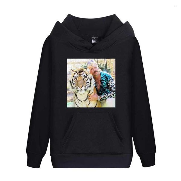 Sweats à capuche pour hommes 2023 Joe exotique Tiger King femmes imprimer printemps automne pull à capuche décontracté pull drôle sweat unisexe